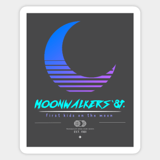 Moonwalkers 1981: First kids on the moon Sticker